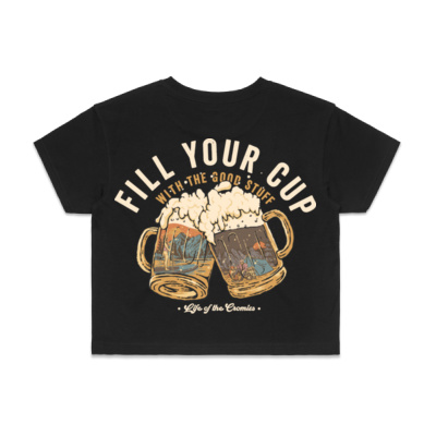 Frothy Cropped Tee Thumbnail