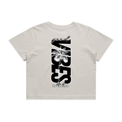 Good Vibes Heavy Cropped Tee Thumbnail